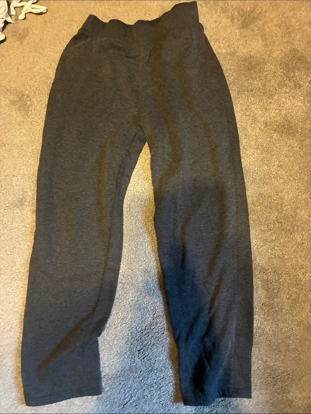 Bobbie Brooks Dark Gray Track Pants - Slim Jogger Style